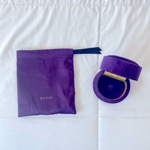 Gucci bag and Gucci ring case